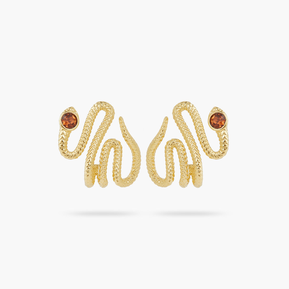 Les Néréides Egyptian Snake Post Earrings