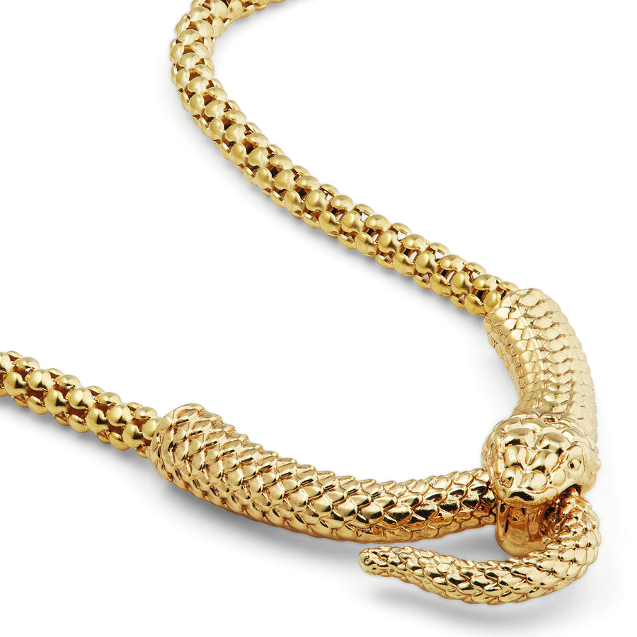 Les Néréides Egyptian Cobra Choker Necklace