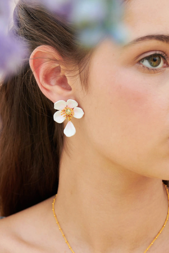 Cherry blossom store earrings