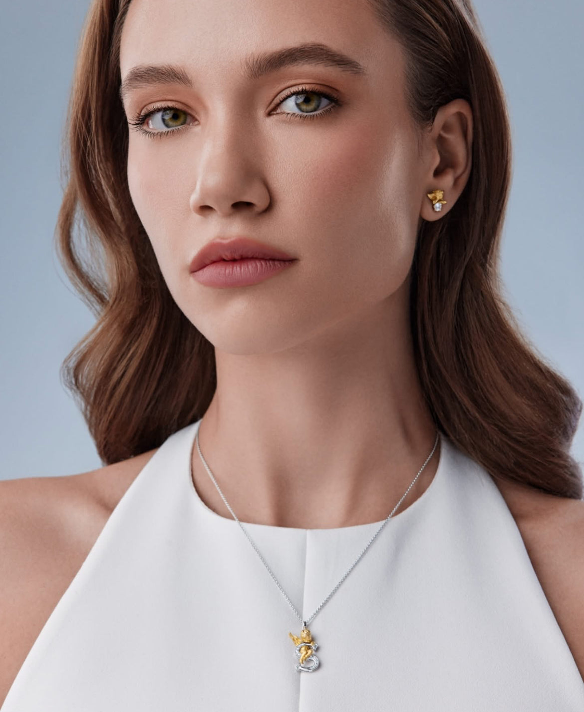 Carrera y Carrera My Angel Pendant with Diamonds