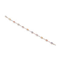 Gemstone & Diamond Small Bead Bracelet