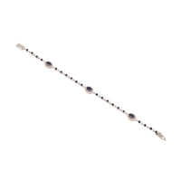 Diamond & Gemstone Medium Bead Bracelet