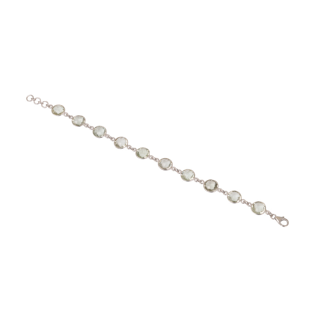 Gemstone Medium Link Bracelet