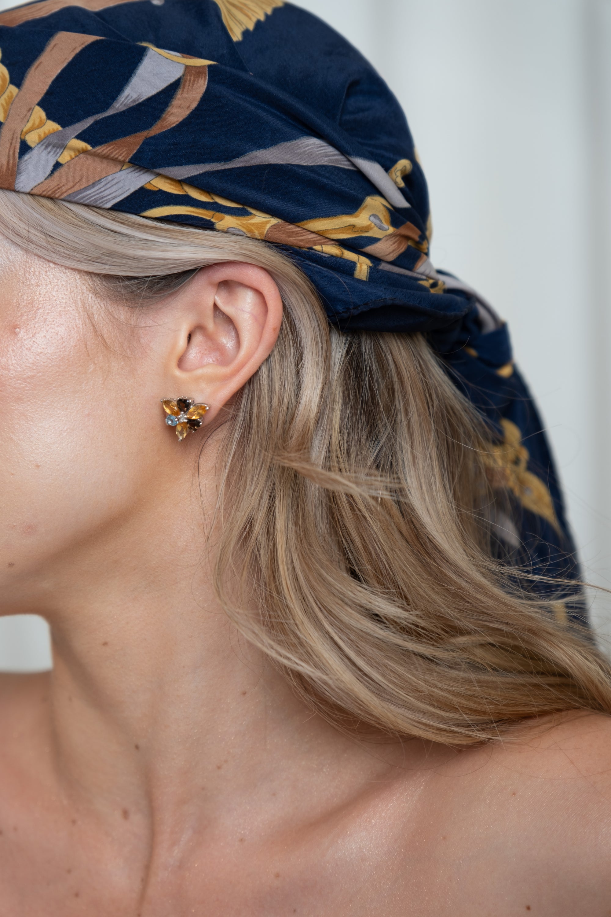 Mixed Semi Precious Combination Earrings