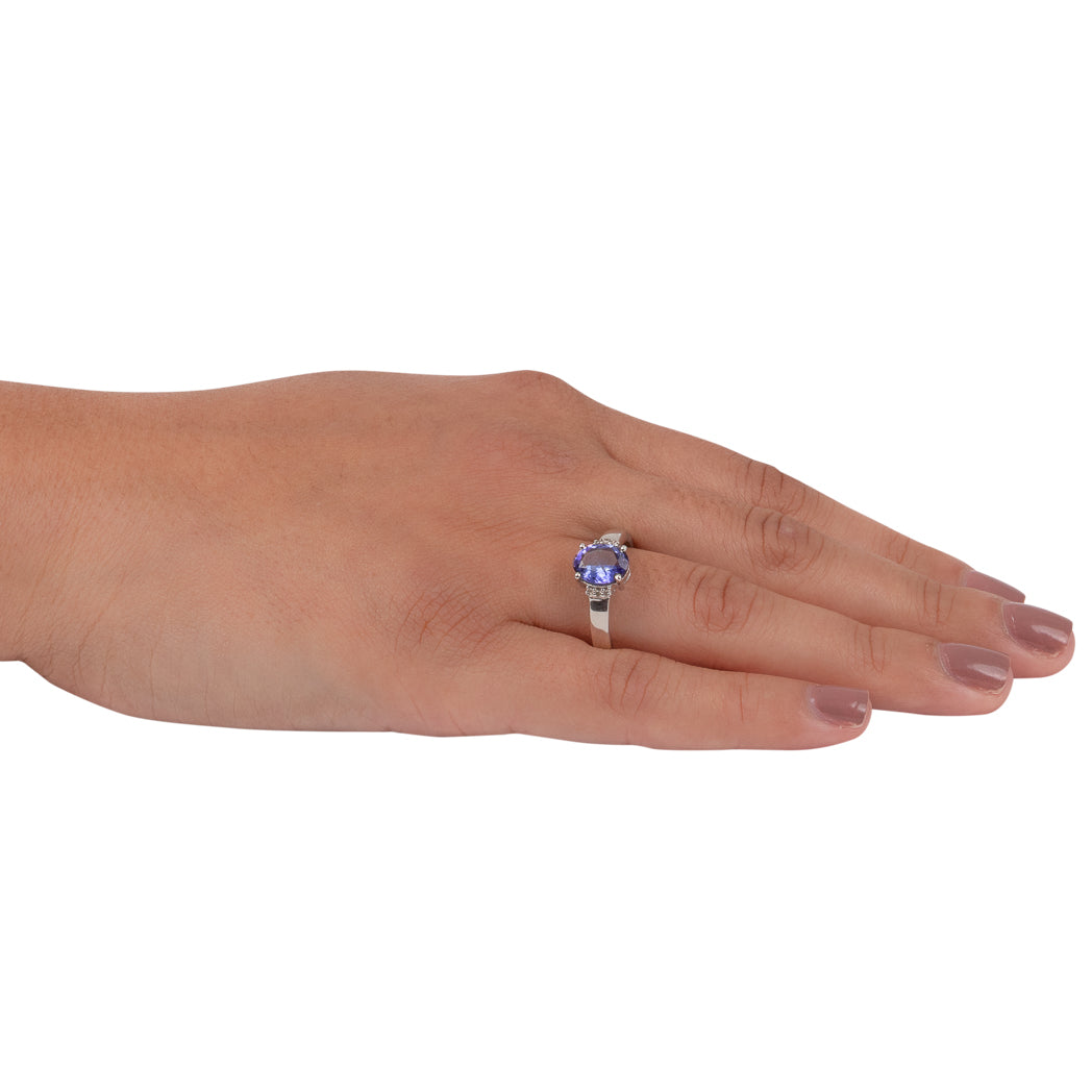 Precious Gemstone & Diamond Ring