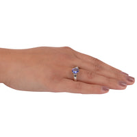Precious Gemstone & Diamond Ring