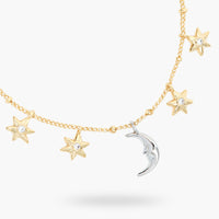 Les Néréides Stars and Moon Fine Charm Bracelet