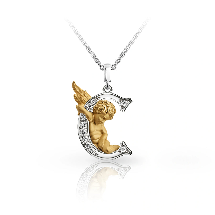 Carrera y Carrera My Angel Pendant with Diamonds