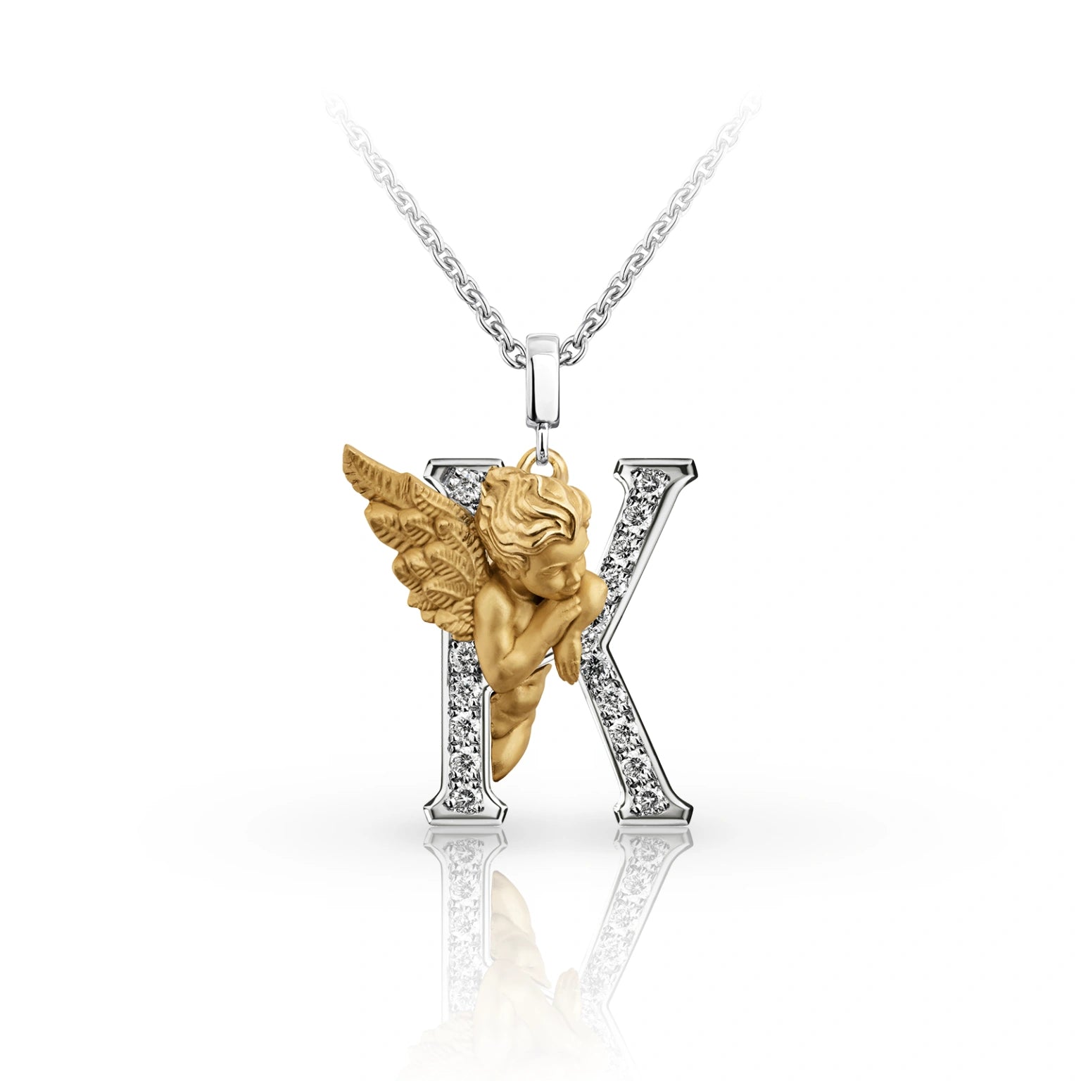 Carrera y Carrera My Angel Pendant with Diamonds