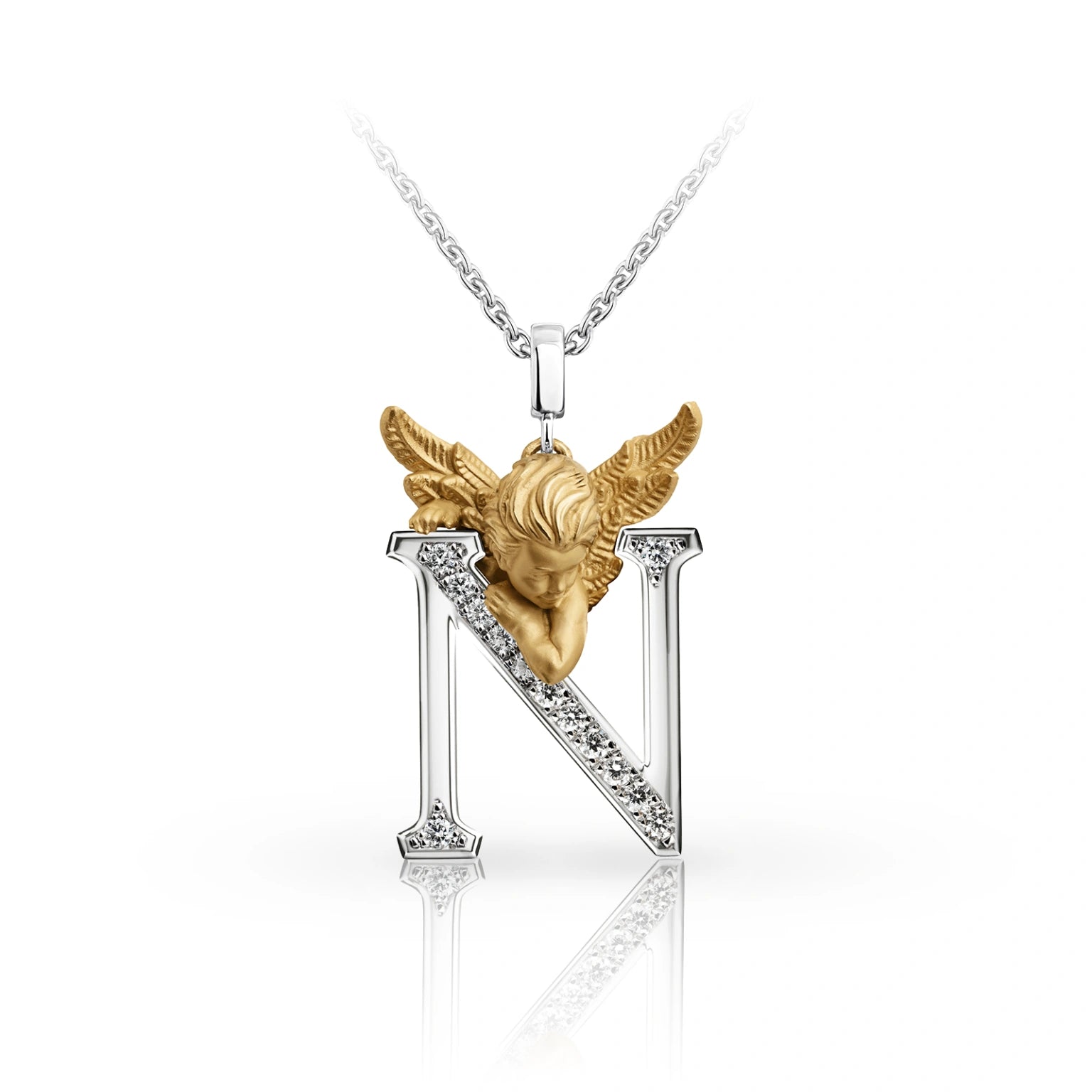 Carrera y Carrera My Angel Pendant with Diamonds