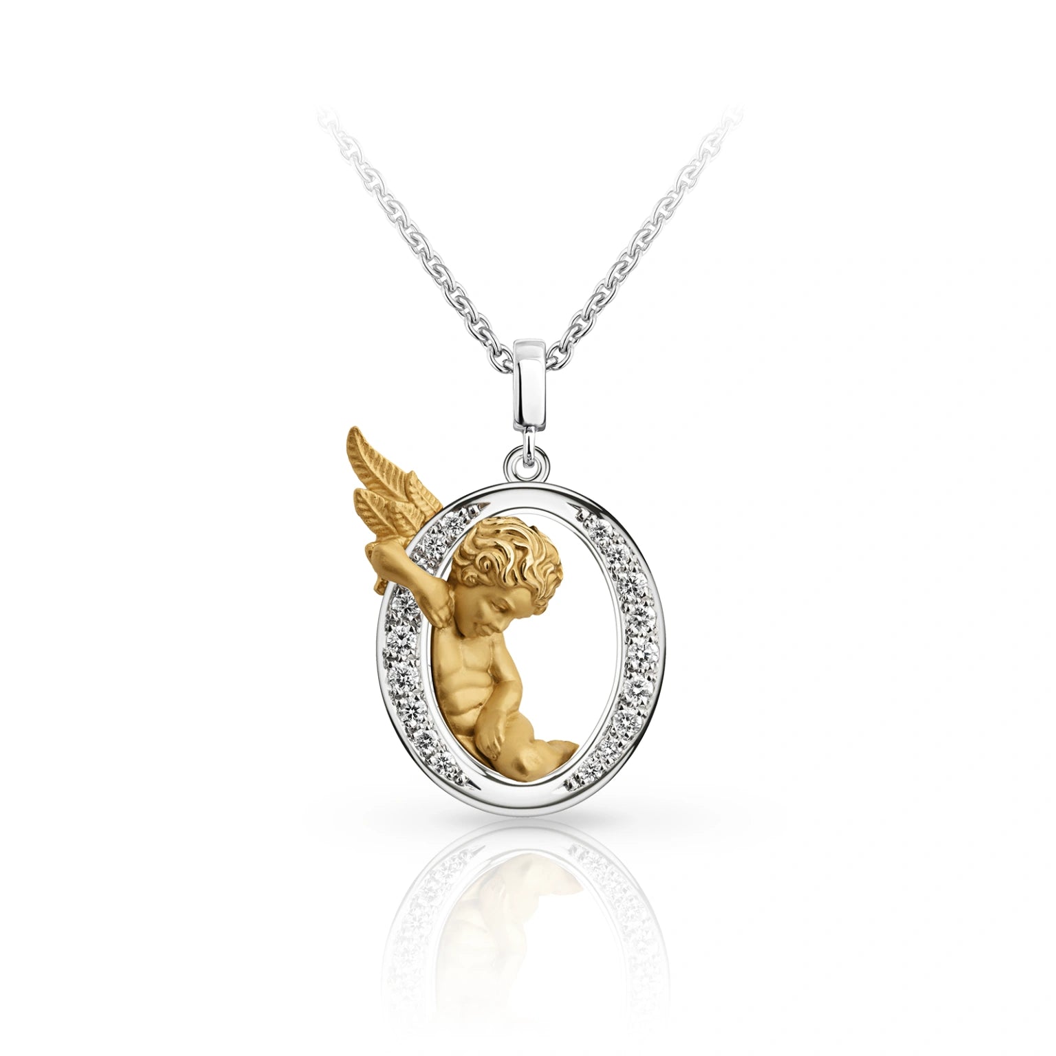 Carrera y Carrera My Angel Pendant with Diamonds