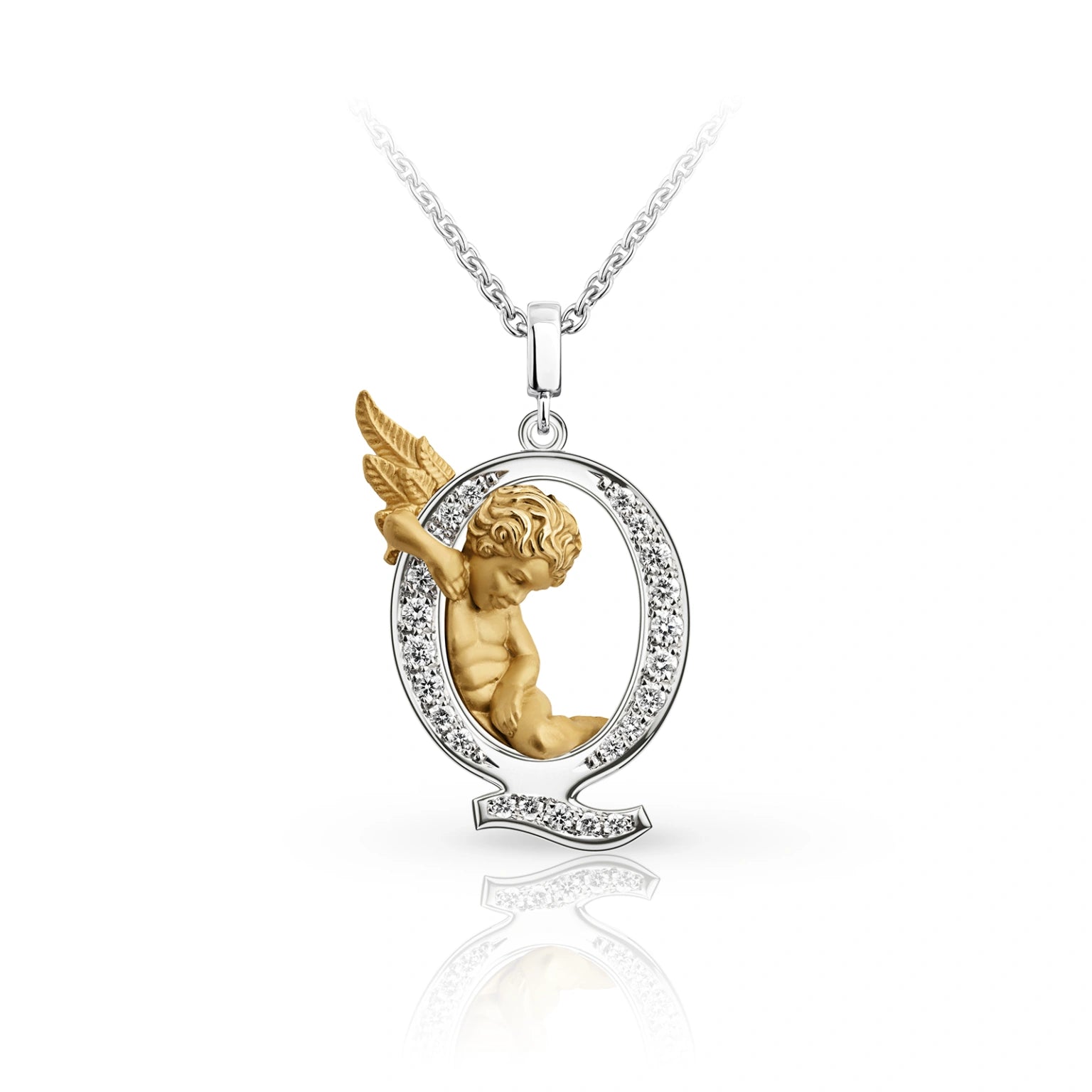 Carrera y Carrera My Angel Pendant with Diamonds