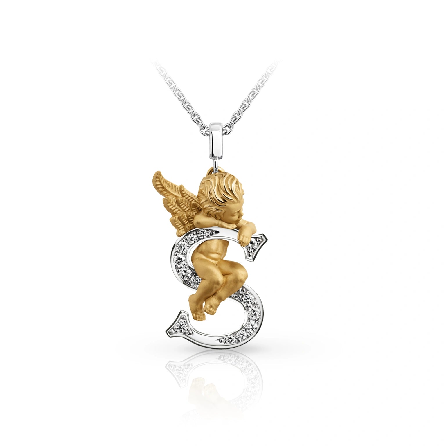 Carrera y Carrera My Angel Pendant with Diamonds