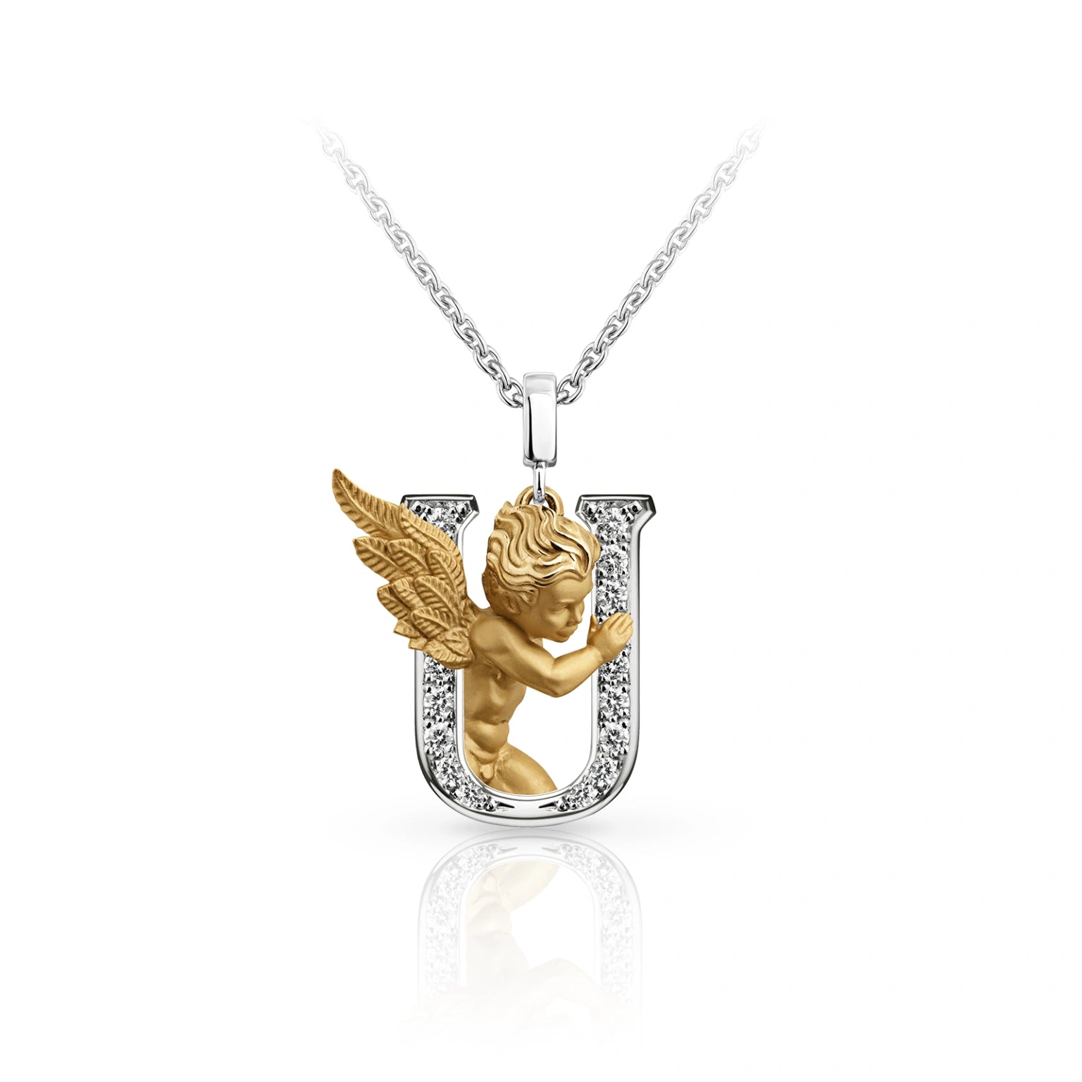 Carrera y Carrera My Angel Pendant with Diamonds
