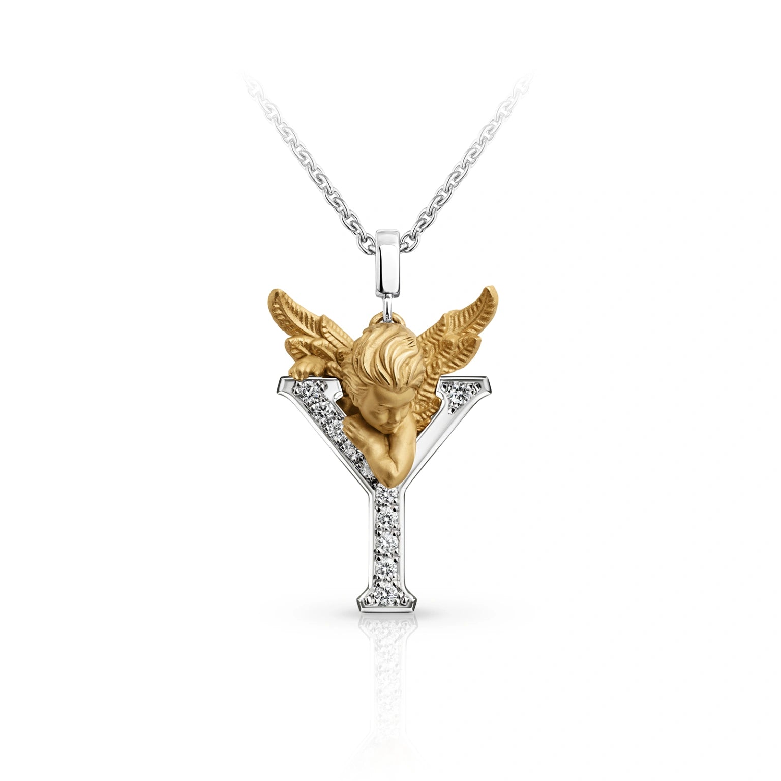 Carrera y Carrera My Angel Pendant with Diamonds