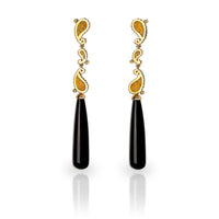 Carrera y Carrera Aqua Onyx Drop Earrings