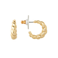 Les Néréides Mariner Link Chain Hoop Earrings