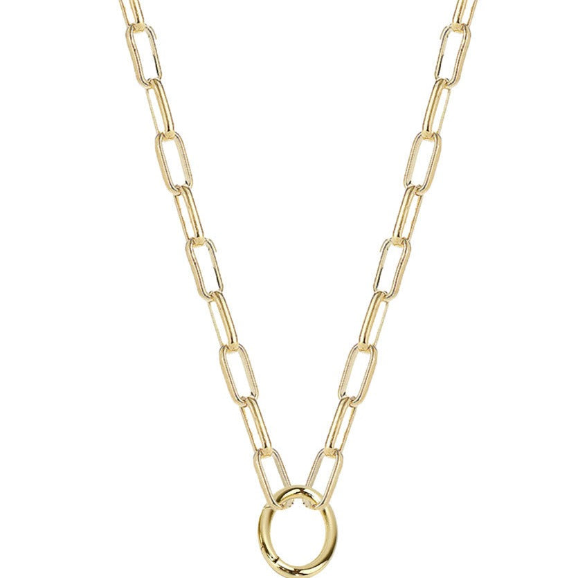 Les Néréides Rectangle Link Necklace