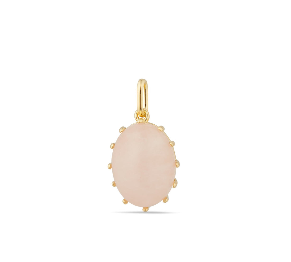 Les Néréides Rose Quartz Pendant