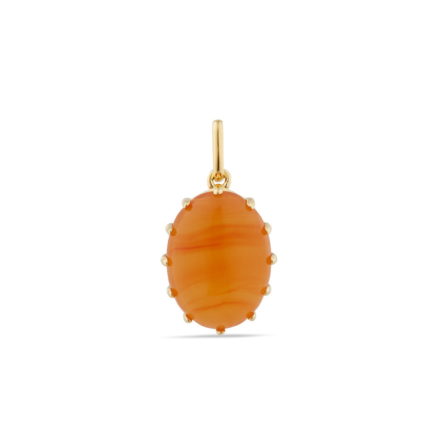 Les Néréides Amber Stone Pendant