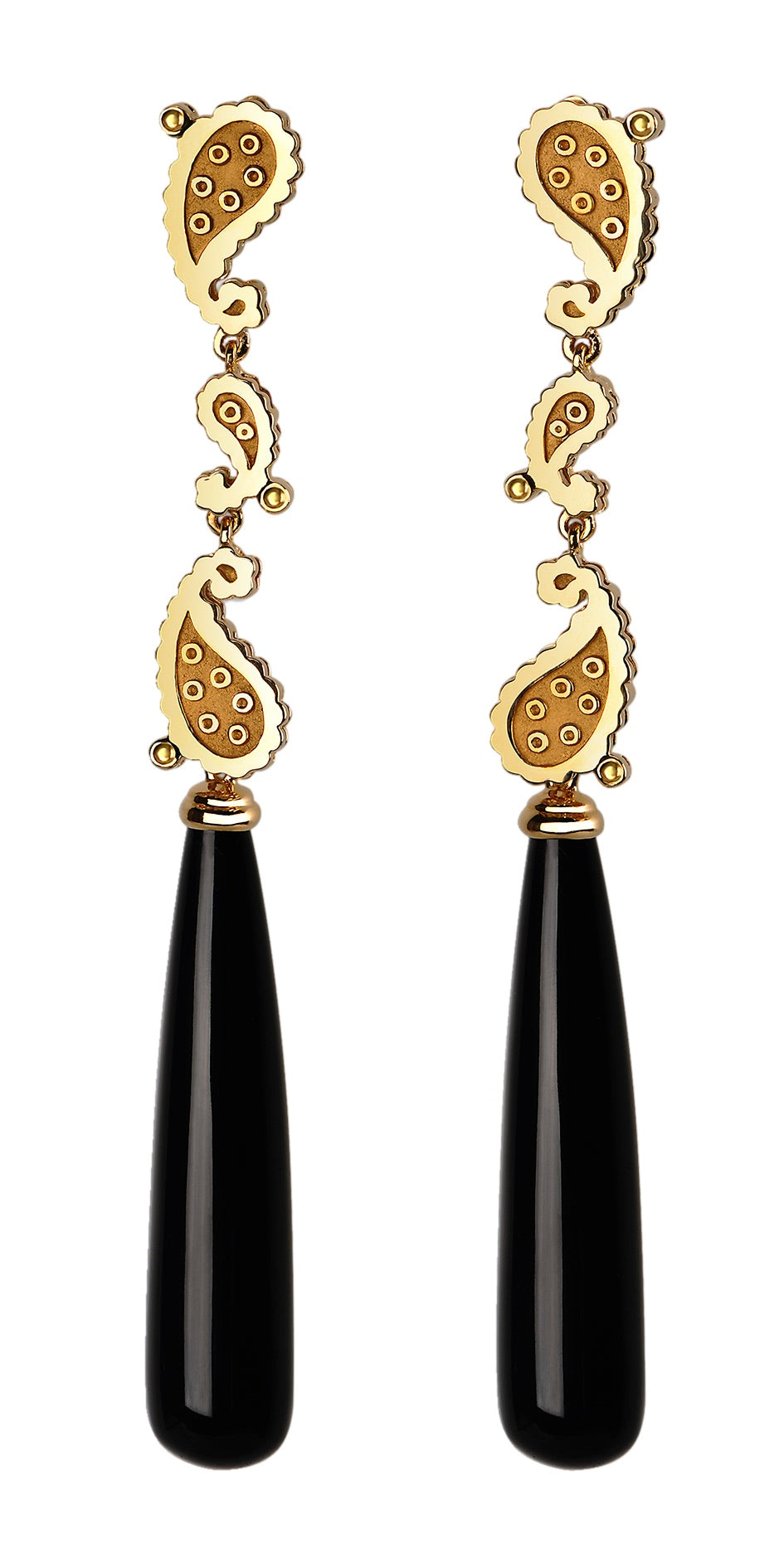 Carrera y Carrera Aqua Onyx Drop Earrings