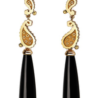 Carrera y Carrera Aqua Onyx Drop Earrings