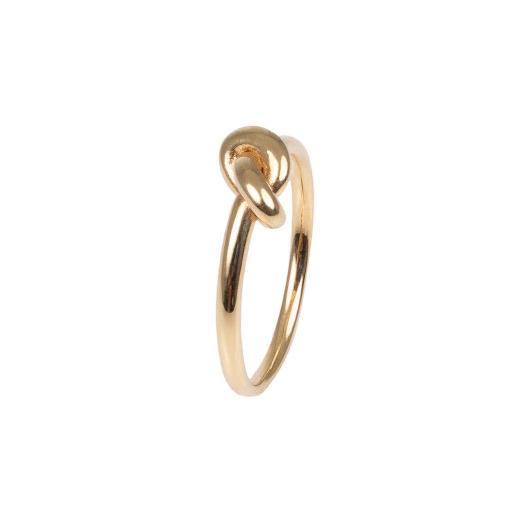18KT Yellow Gold Knot Ring