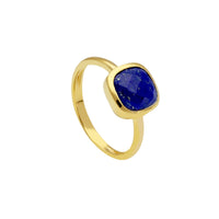 Joie Jewelry 18KT Yellow Gold & Lapis Lazuli Ring