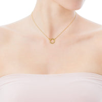 TOUS 18Kt Gold Hold Necklace
