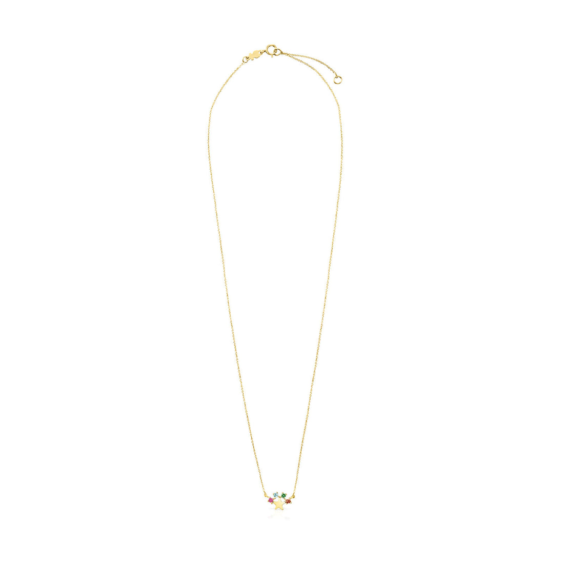 TOUS 18Kt gold Real Sisy Star Necklace
