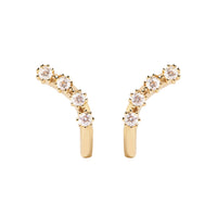 PD Paola Motion Gold Earrings