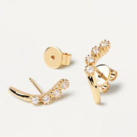 PD Paola Motion Gold Earrings