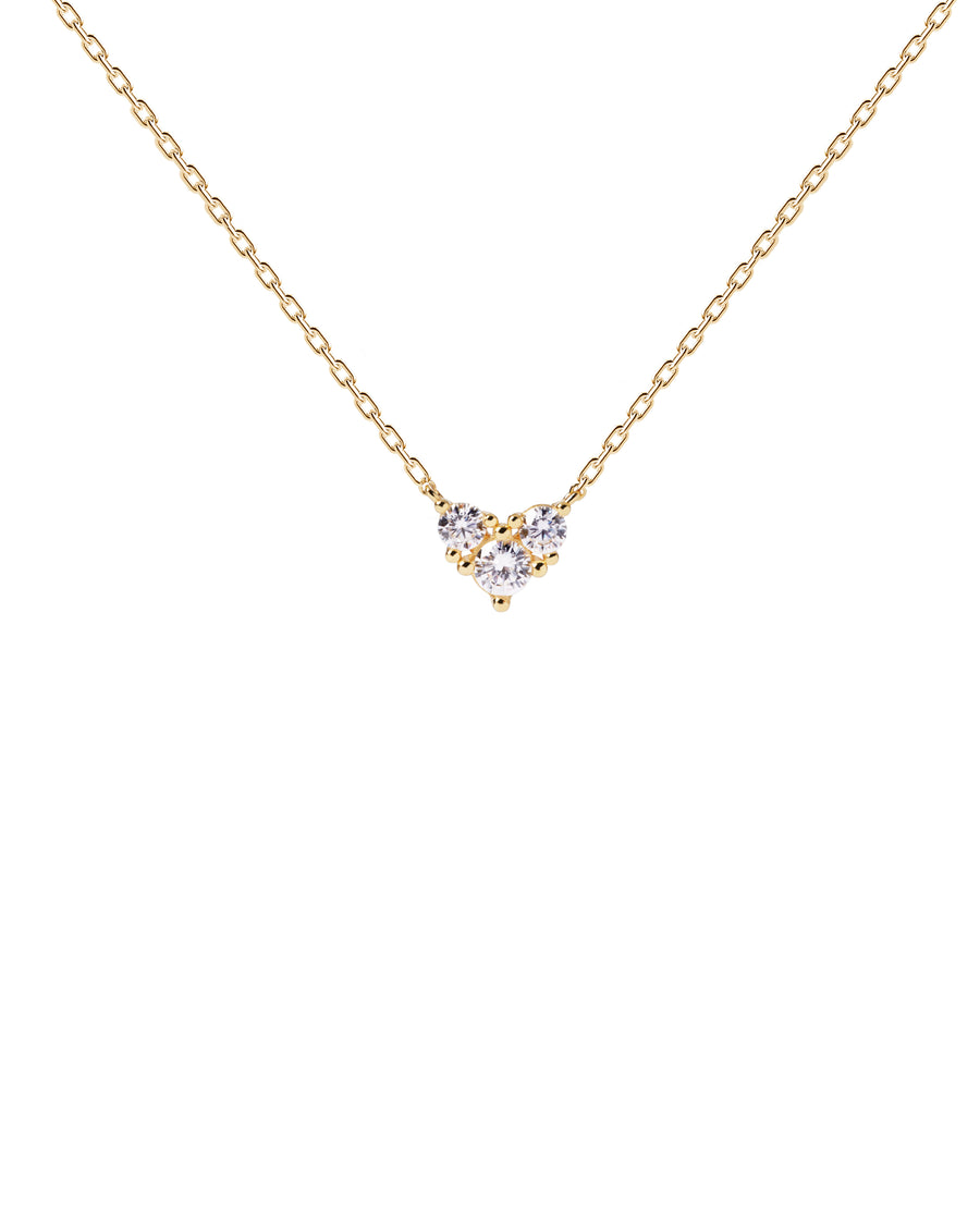 PD Paola Forever Gold Necklace and Earring Set