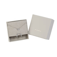 PD Paola Forever Silver Necklace and Earring Set
