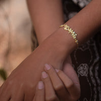 Bali Collection Flamboyan 14kt Gold plated Bracelet